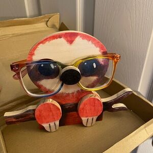 Bedside Eyeglasses Stand